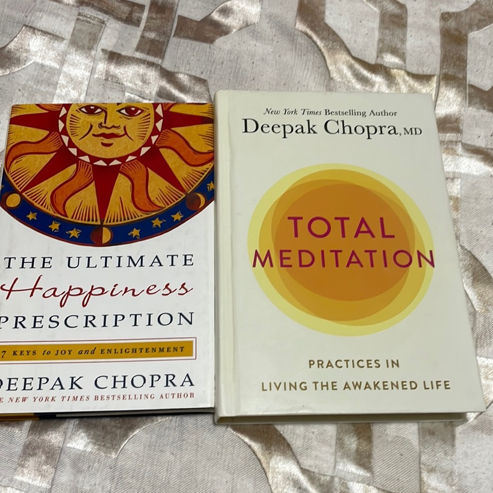 Meditation books by Deepak Chopra